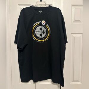 NFL Steelers Black and Yellow Tee